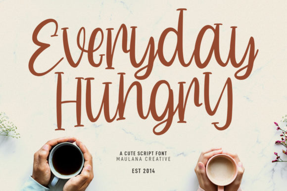 Everyday Hungry Font