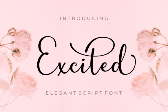 Excited Font Poster 1