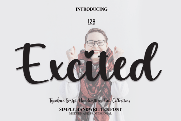 Excited Font Poster 1