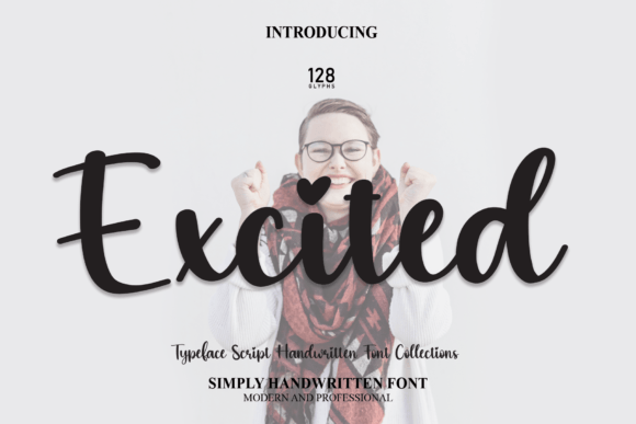 Excited Font