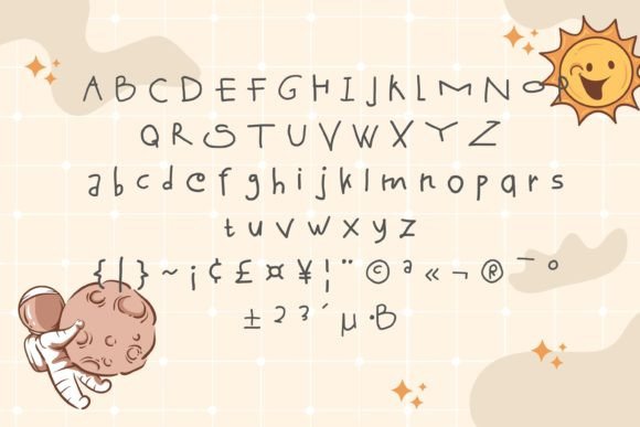 Excitedly Font Poster 2