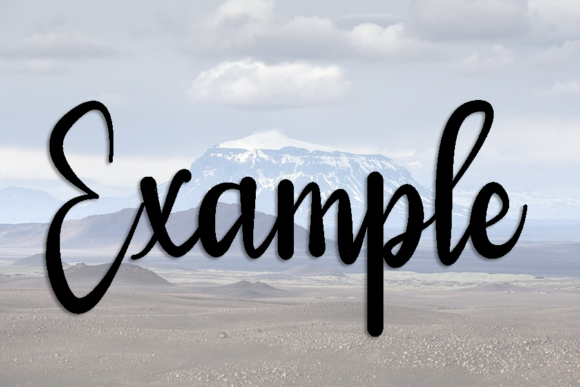 Exotis Font Poster 2