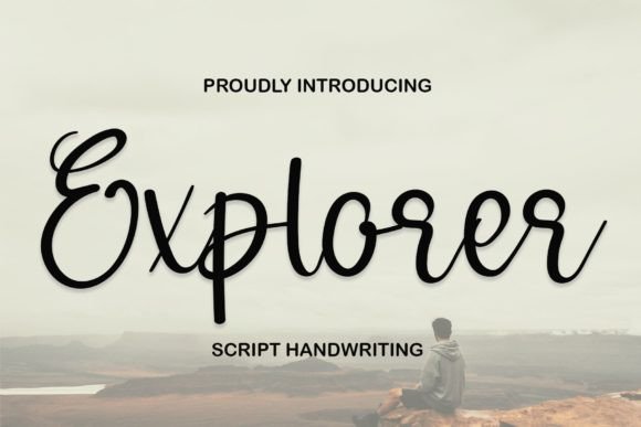 Explorer Font Poster 1