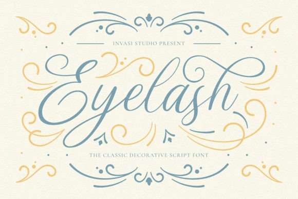 Eyelash Font