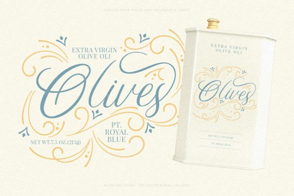Eyelash Font Poster 3