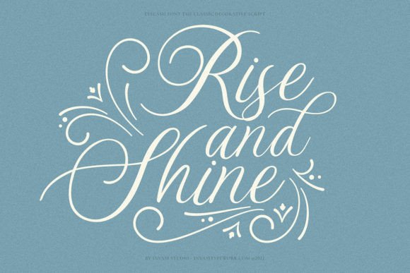 Eyelash Font Poster 4