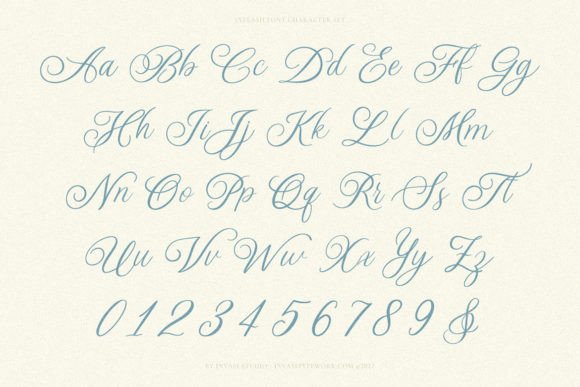 Eyelash Font Poster 10