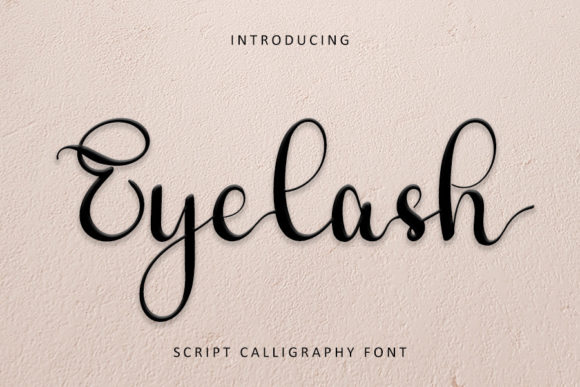 Eyelash Font