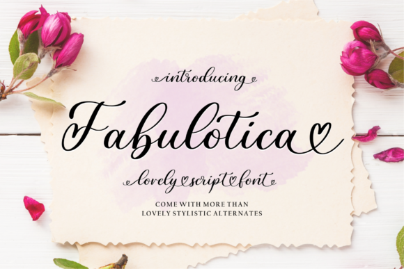 Fabulotica Font Poster 1