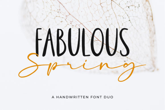 Fabulous Spring Font