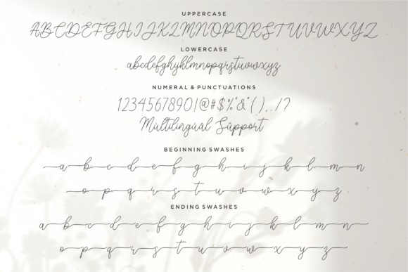Fabulousline Font Poster 9