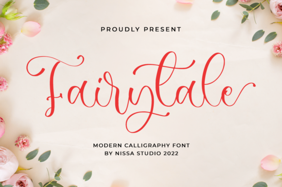 Fairytale Font Poster 1