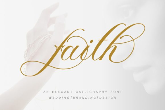 Faith Font Poster 1