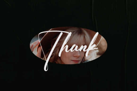 Faith Robertson Font Poster 12