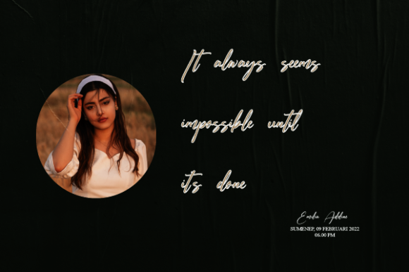 Faith Robertson Font Poster 10