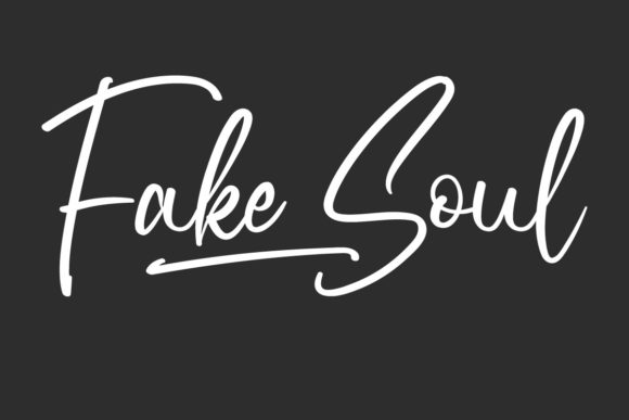 Fake Soul Font Poster 1