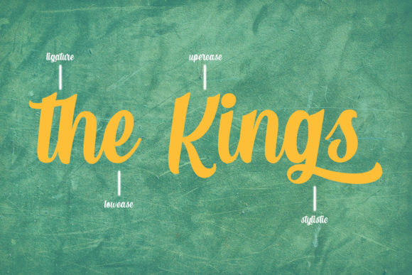 Faleringo Font Poster 8