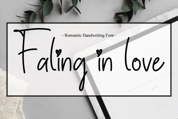 Faling in Love Font Poster 1