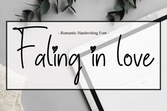 Faling in Love Font Faling in Love Font Poster 1