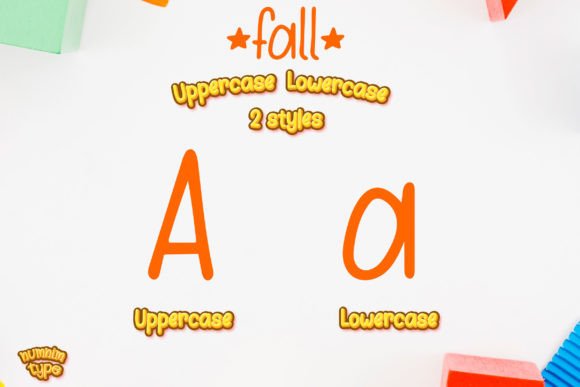 Fall Font Poster 2