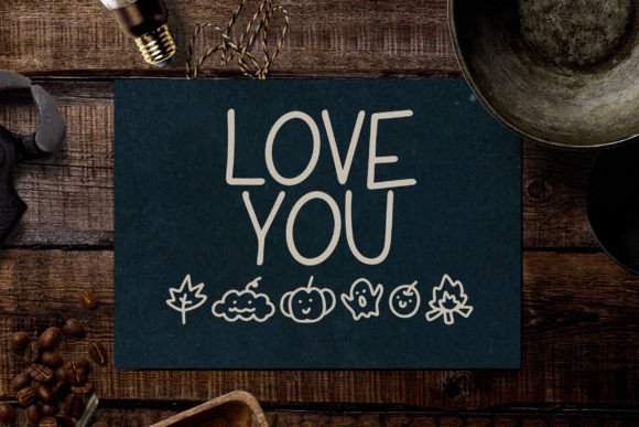 Fall Font Poster 5