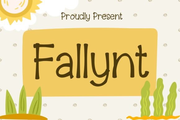 Fallynt Font Poster 1
