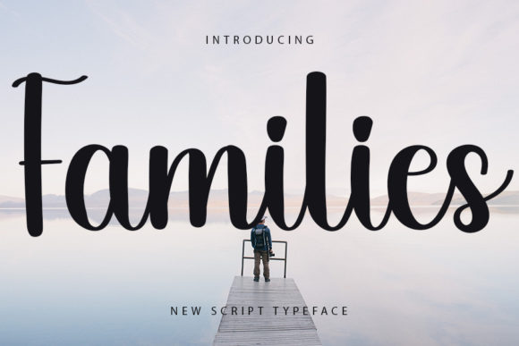 Families Font Poster 1