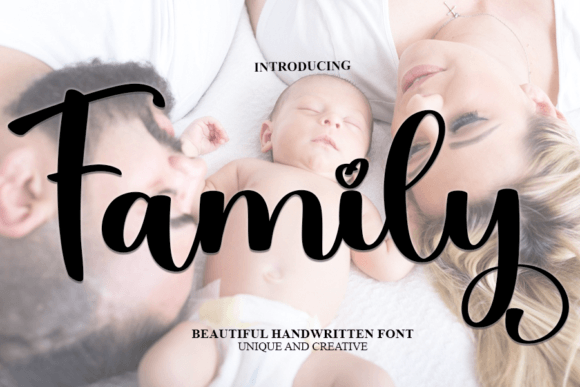 Family Font Poster 1