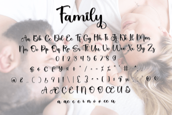 Family Font Poster 7