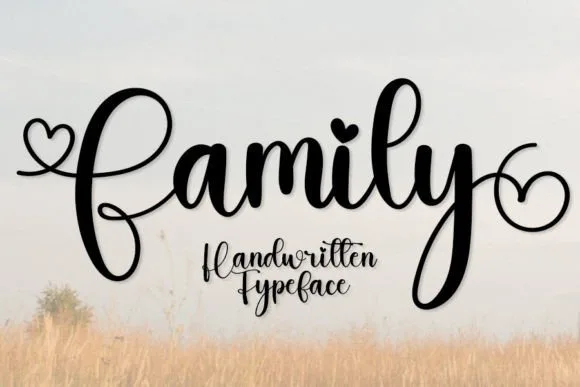 Family Font Poster 1