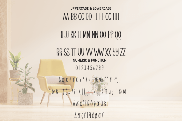 Family House Font Poster 2