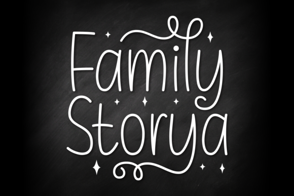 Family Storya Font