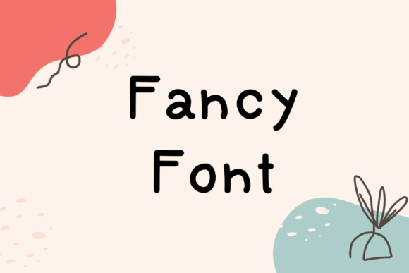 Fancy Font Fancy Font Poster 1