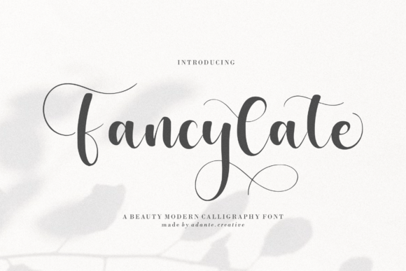 Fancylate Font