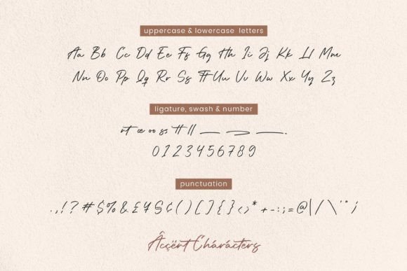 Fantasie Font Poster 7