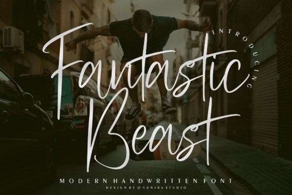Fantastic Beast Font Poster 1