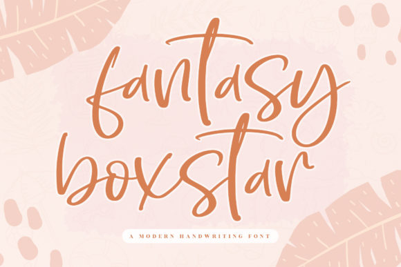 Fantasy Boxstar Font Poster 1