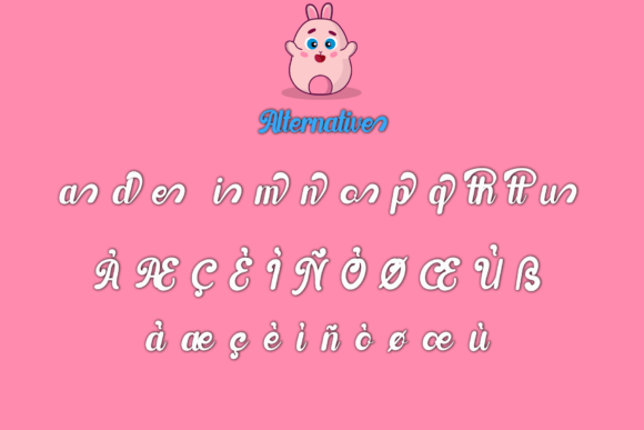 Fantasy the Miniatur Font Poster 5