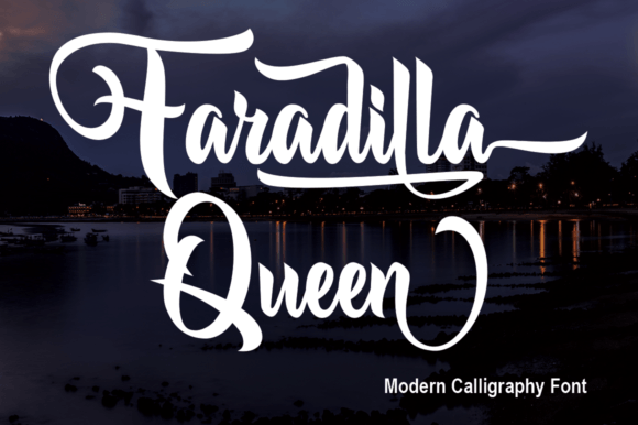 Faradilla Queen Font Poster 1
