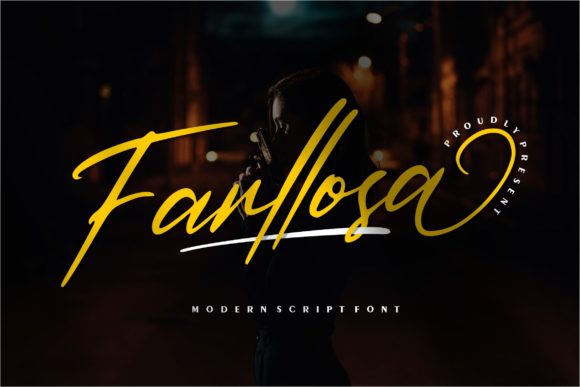 Farllosa Font Poster 1