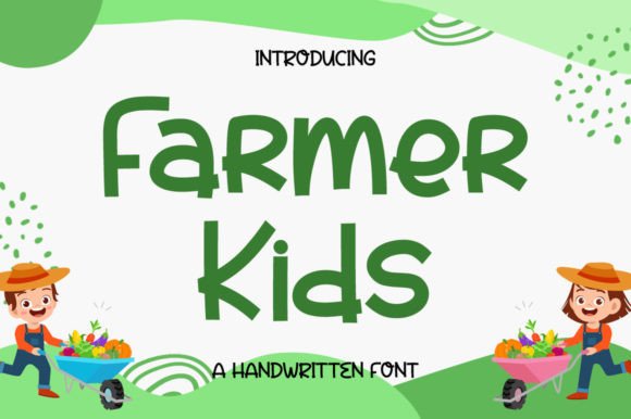 Farmer Kids Font Poster 1