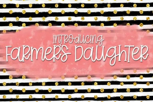Farmers Daughter Font Farmers Daughter Font Poster 1
