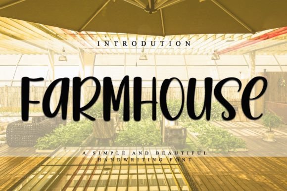 Farmhouse Font