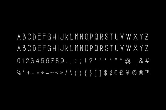 Farmhouse Font Poster 2