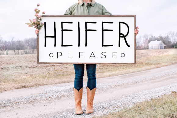 Farmhouse Font Poster 7