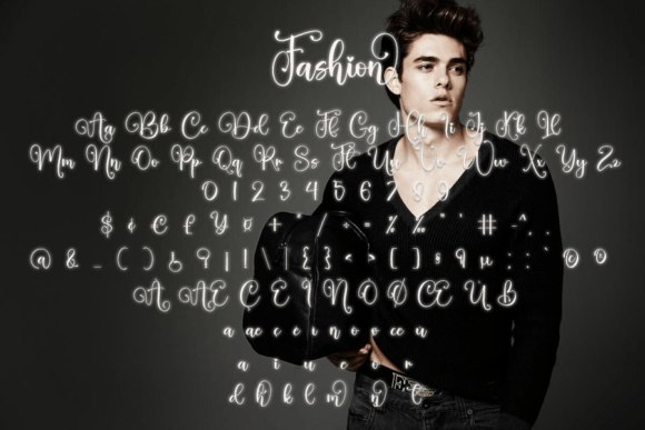 Fashion Font Poster 6