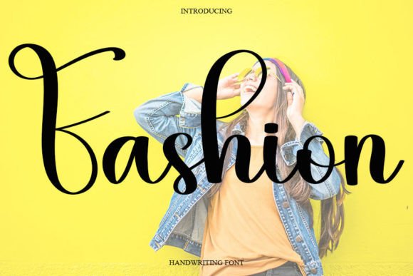 Fashion Font Poster 1