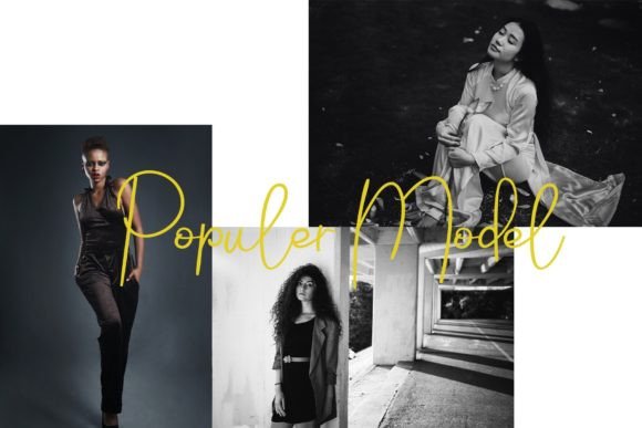 Fashion Font Poster 3