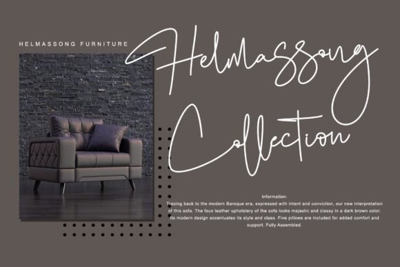 Fashion Signature Font Poster 2