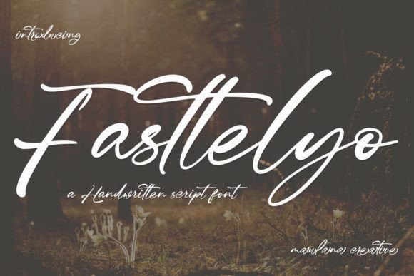 Fasttelyo Font Poster 1